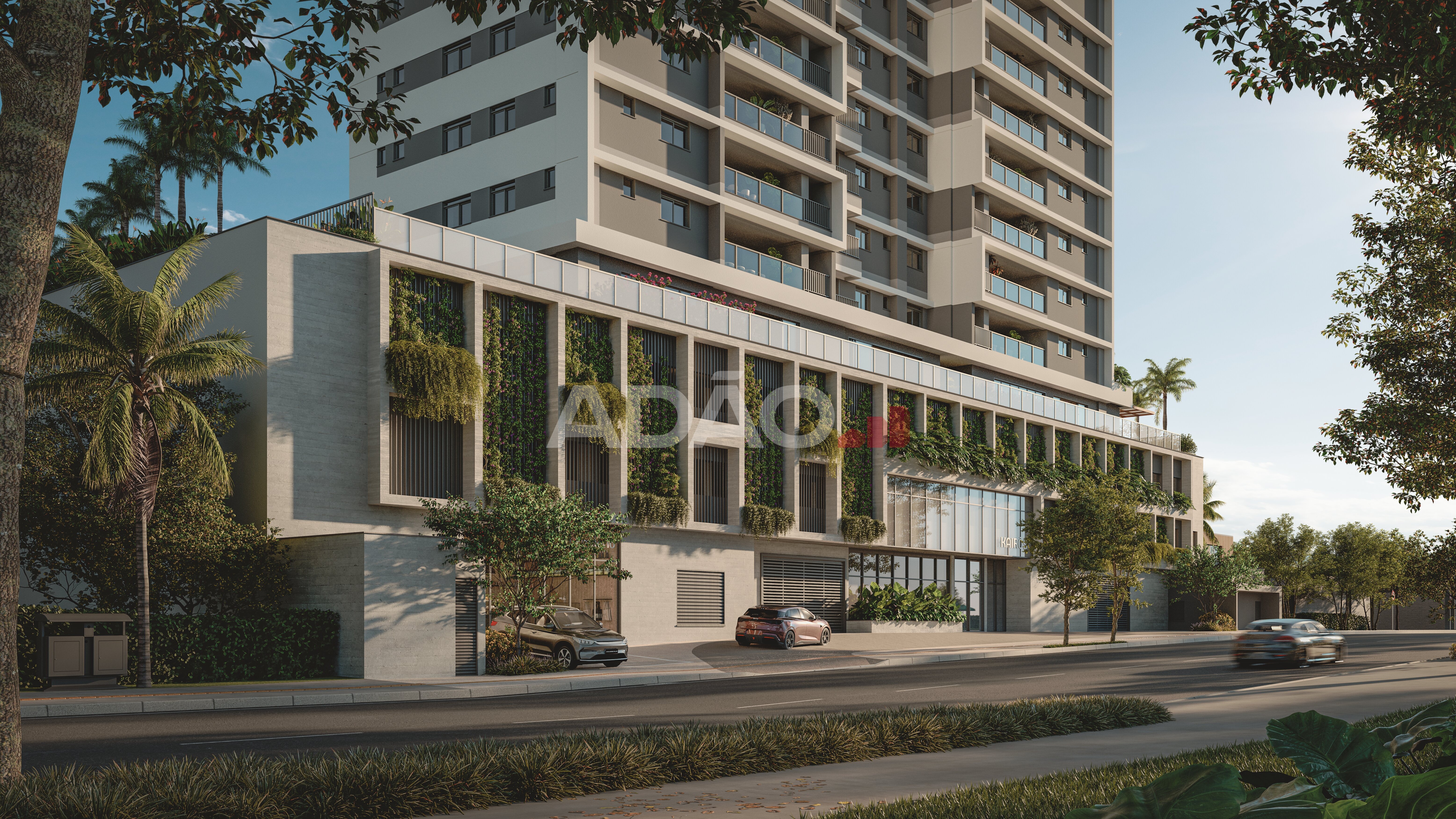 Kairós — torre contemporânea no Setor Marista